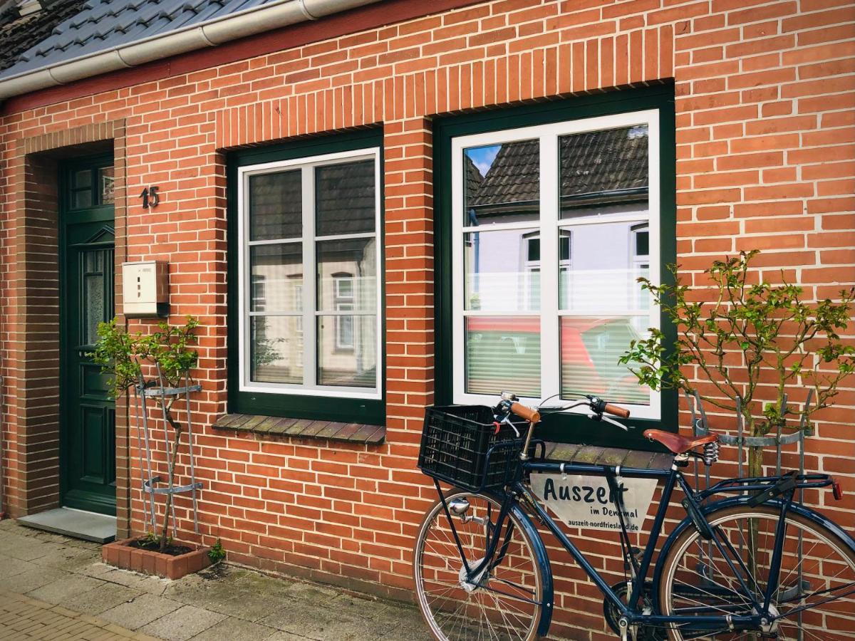 Altstadthus-gemütliches Ferienhaus mit Gärtchen Friedrichstadt Exterior foto